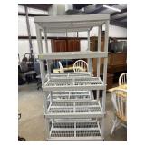 HDX 5-Tier Plastic Storage Shelving Unit,