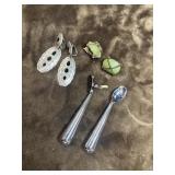 Kenneth Jay Lane clip-on earrings