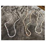 3 Tumbled Bead strands In A Range Of Earth Tones.
