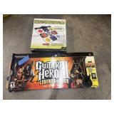 Game Stop  universal dance mat and guitar.