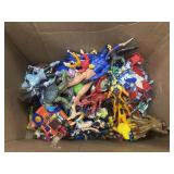 Large bundle of action figures.