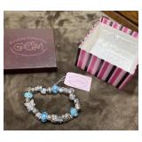 Friends Collection Silver-toned charm bracelet