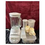 Blender & Tupperware Containers Measuring Cups