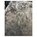 Necklace, earrings and bangle Bundle.
