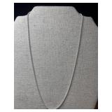 .925 Dainty Sterling Silver Snake Chain Necklace