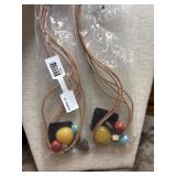 2 Tagua by Soraya Cedeno artisanal jewelry,