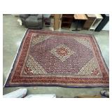 Vintage hand-knotted Persian rug