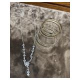 Believe by Brilliance silver-plated necklace