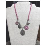 Sandra Magsamen silver-tone necklace