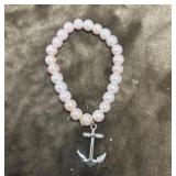 Beautiful pink nautical-style bracelet