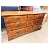 Solid Hard Rock Maple Triple Dresser by Sumter