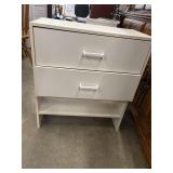 White ClosetMaid 2-drawer stackable organizer
