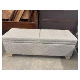 Bench style Storage ottoman