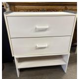 White ClosetMaid 2-drawer stackable organizer