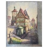 Painting depicts the Plï¿½nlein, a famous