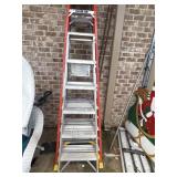 6-foot aluminum step ladder.