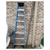 Werner 8 ft. fiberglass step ladder.
