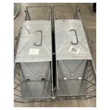 Havahart animal cage traps.
