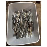 Assorted miscellaneous mix of drill bits.