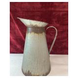 Vintage Style Metal Pitcher.