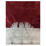 Steemed ice tea glasses.