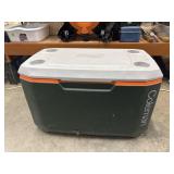 Coleman Xtreme cooler featuring a dark green