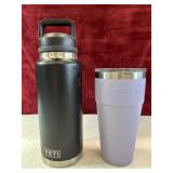 YETI Rambler and Ramblerbott cup