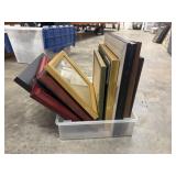 Bundle of different types and sizes of picture