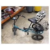 Liberty Trike features a large rear cargo basket