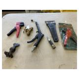 Bundle: wire strips, Craftsman branded pneumatic
