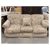 Traditional Bassett Rolled-Arm Sofa