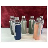 Epica 18 oz Glass Water Bottles