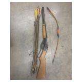 Handmade traditional archery set, Daisy Red Ryder