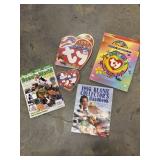 Beanie baby books and calendars. All about beanie