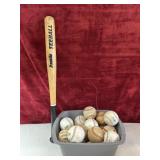 Bundle of Dicks official League baseballs