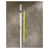 Adjustable drywall square And Swanson ruler.