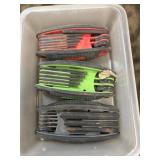 3 sets of Pittsburgh  folding hex key wrench sets.