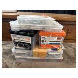 Containers full of nuts, bolt, screws, and moreï¿½