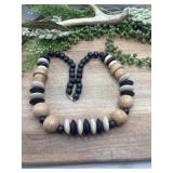 Vintage bohemian chunky necklace