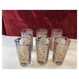 Imari Culver Highball Drink Glasses
