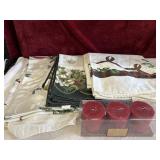 Lenox and st. Nicholas Square table cloths