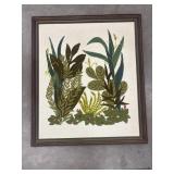 Vintage Verdant Gardens design embroidery