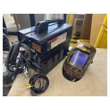 Chicago Electric Flux 125 Welder and helmet