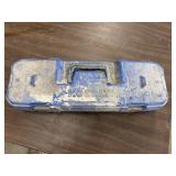 Kobalt 17-inch plastic tool box and contents