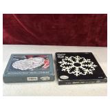 Leonard silver-plated snowflake trivet