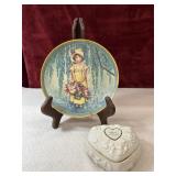 1986 Edwin M. Knowles Easter"plate