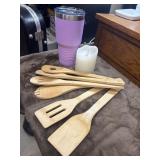 Eco-friendly, 6-piece cooking utensil set,