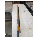 2 Heavy-duty Fiberglass Extension Poles.
