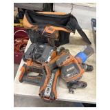 Bag full of Rigid power tools. Tested and works.
