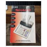 Sharp EL-1801V printing calculator